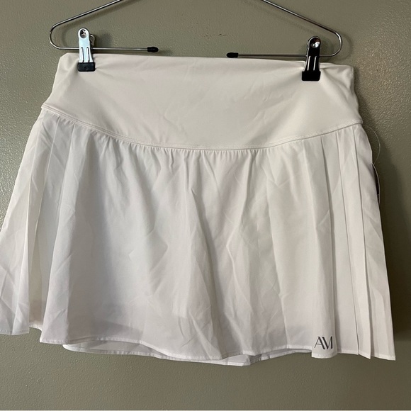 Adore Me Pants - Adore Me Women's White Pleated Tennis Golf Athletic Skort Size XL NWT